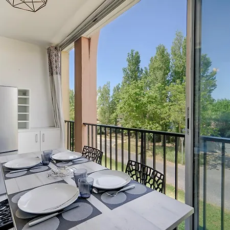 Appartement T2 Climatise Avec Piscine Secteur Richelieu Agde Exterior foto